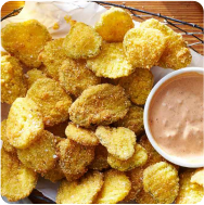 Fried Dill Pickle Chips Image