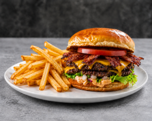 Bacon Cheddar Burger Image