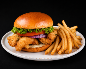 Real Grouper Sandwich Image
